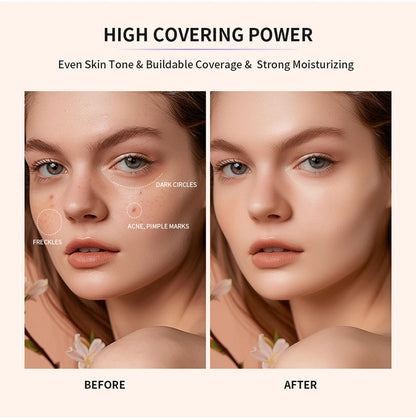 Whitening Lotion Before Makeup Concealer Moisturizing Cream Base Makeup EVen Skin Tone Buildable Coverage Strong Moisturizing