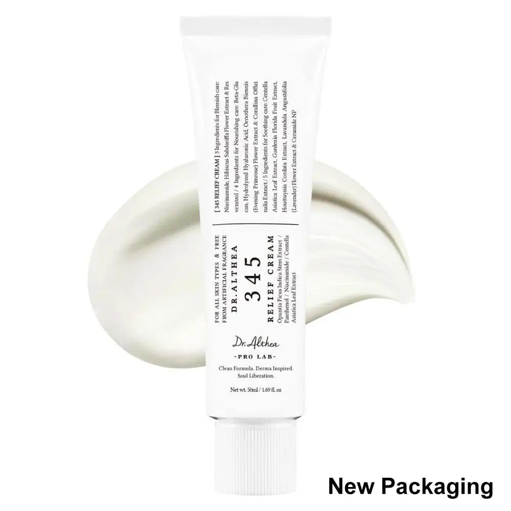 Relief Cream Nourishing Skin Address Blemishes Antioxidant Cream Hydrating Repairing Barrier Soothing Moisturizer Skin Care