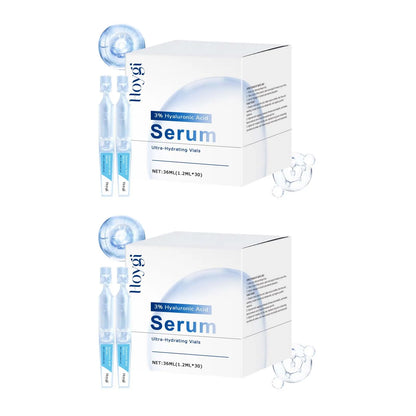 Hyaluronic Acid Serum Deep Moisturizing Facial Skin Essence Rejuvenating Enhances Elasticity Firm Nourishing Brightening Ampule