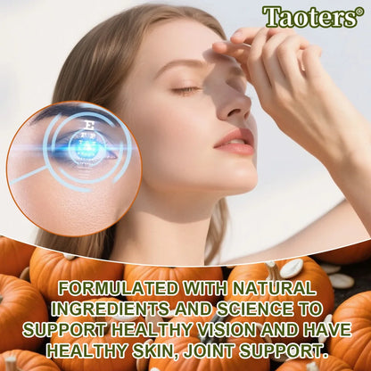 Pumpkin Seed Oil Capsules - Supports Prostate, Urinary Tract, Bladder Health, and Promotes Hair Growth - 120 Capsules