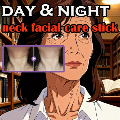 Retinol & Collagen Neck Cream Neck Face Firming Stick with Jojoba Oil Moisturizing Lifting Hyaluronic Acid for All Skin Types