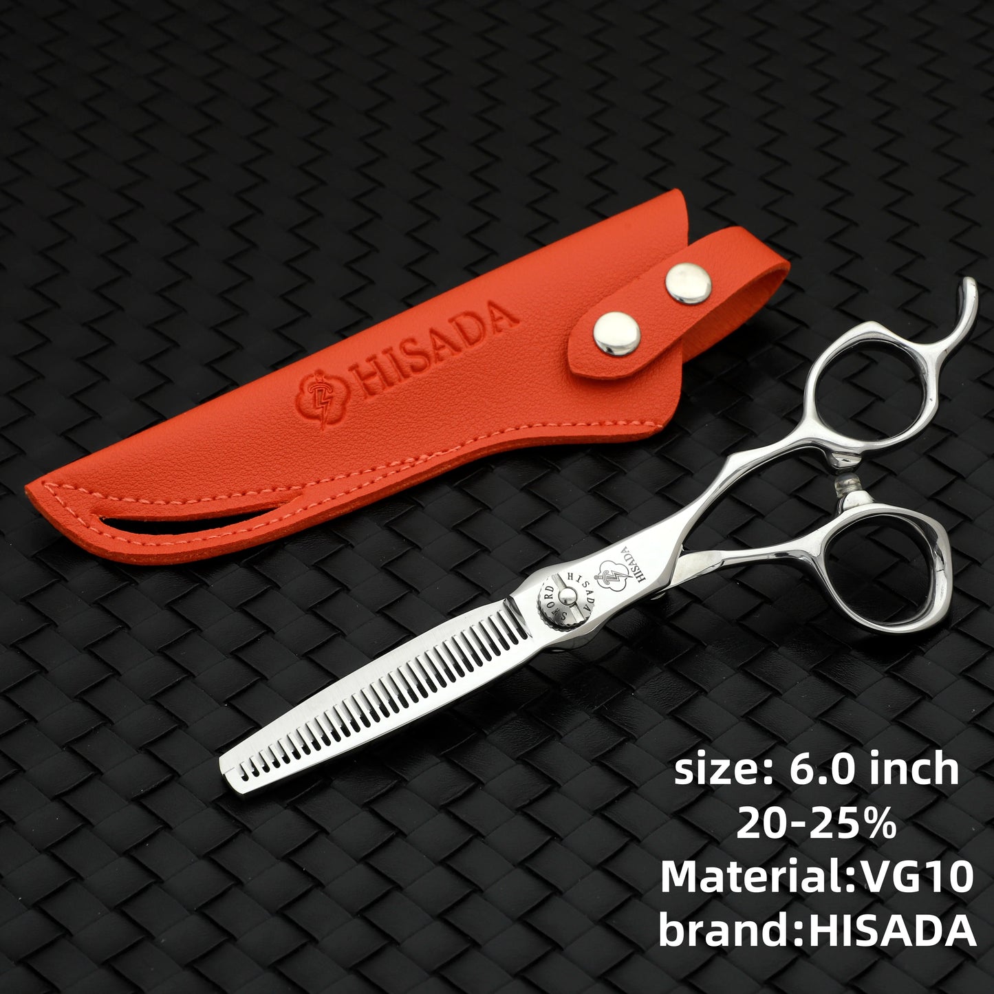 HISADAHairdressing scissors 6.2 6.7 7.0 inch Hair scissors VG10 Steel High-end Barber scissors advanced Hairdressing scissors