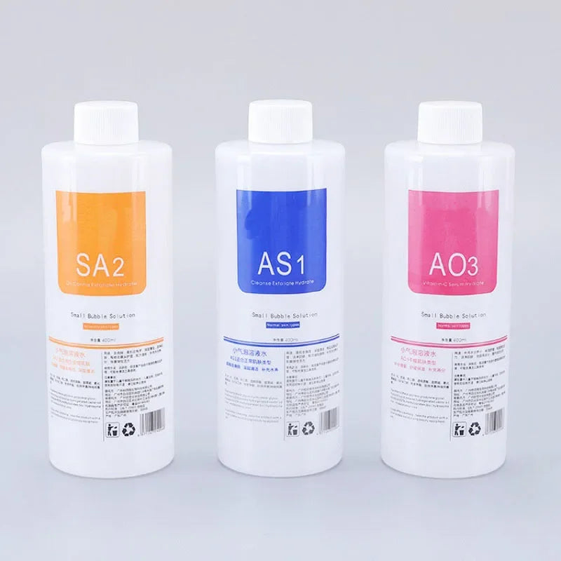 AS1 SA2 AO3 Facial Skincare Face Serum Facial Aqua Peel Solution Product For Hydra Dermabrasion Machine Hydro Skin Deep Cleaning