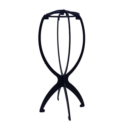 1PCS Folding Wig Stand Holder Plastic Adjustable Portable Hat Display Stand Durable Mannequin Dummy Head Plastic