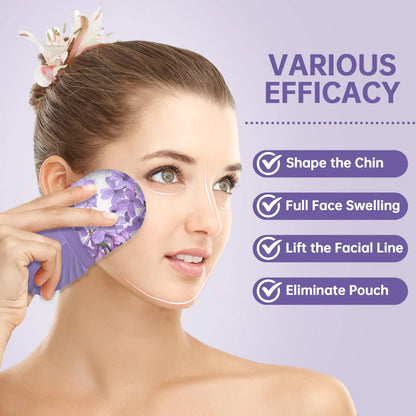 1/2/3pcs Ice Face Roller Facial Skincare Ice Roller Facial Roller GuaSha FaceTool Face Massage Roller MoldCube LiftingContouring