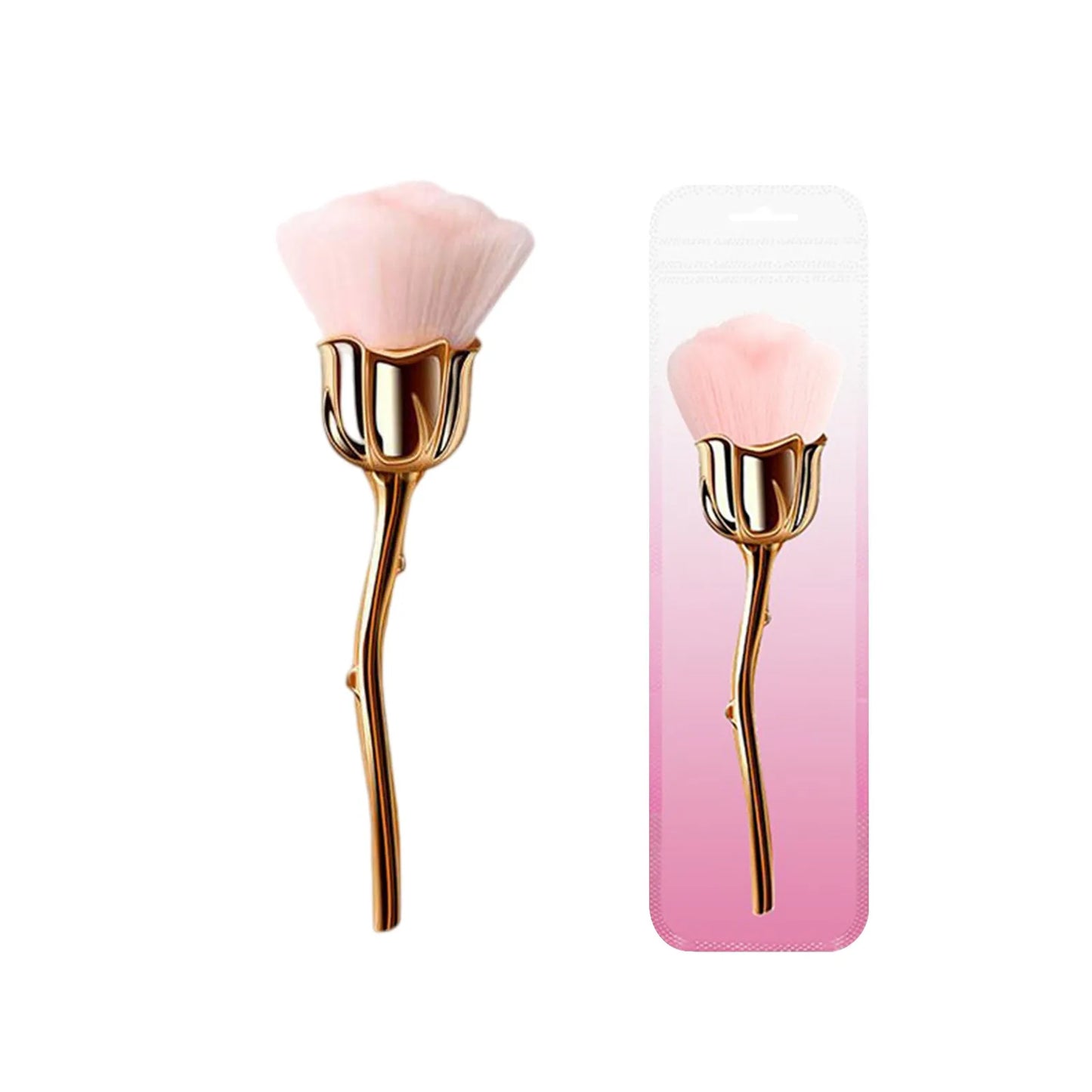 Personalized Rose Powder Brush Rose Makeup Brush Large Single Powder Brush Beauty Tool New Nail Makeup Brush