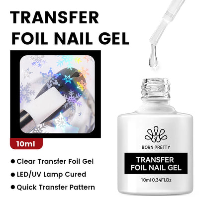 BORN PRETTY 10ml Nude Pink Gel Nail Polish Varnis Semi Permanent Nail Gel Varnish Soak Off UV Gel for Valentine's Day Gift Nails