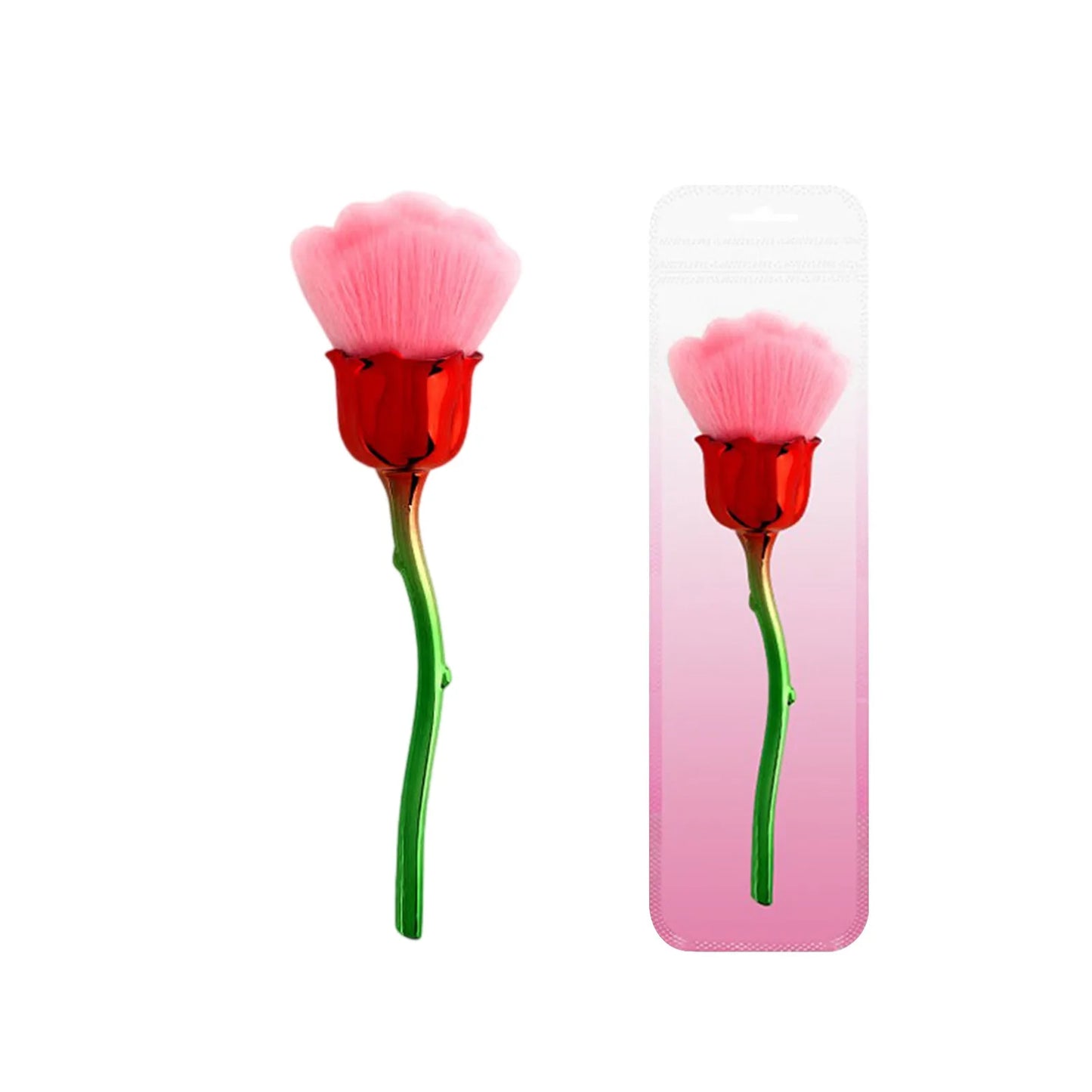 Personalized Rose Powder Brush Rose Makeup Brush Large Single Powder Brush Beauty Tool New Nail Makeup Brush