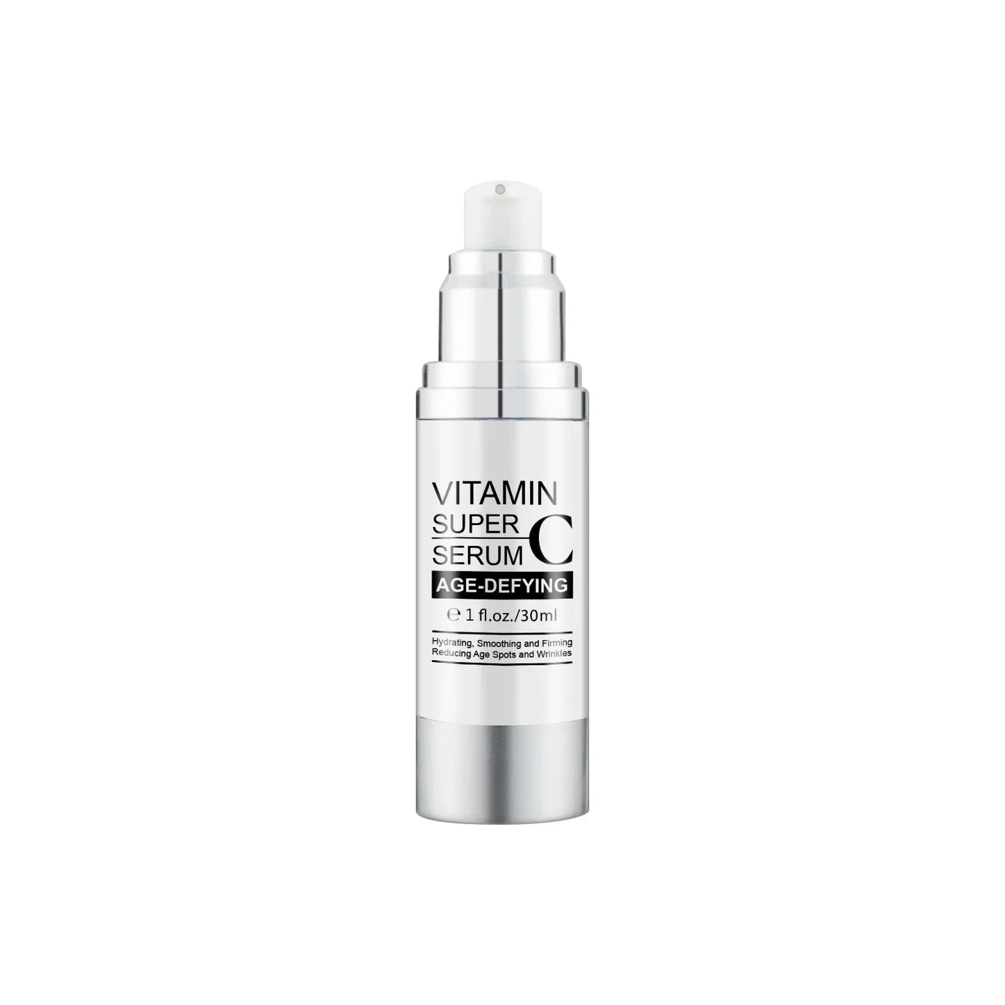 Vitamin C Super Serum 30ml Anti-Aging, Brightening & Hydrating Facial Care with Niacinamide & Hyaluronic Acid for All Skin Types