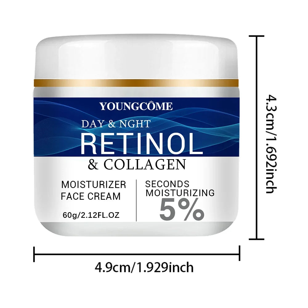 YOUNGCOME Snail essence cream with hyaluronic acid,Retinol Moisturizing Lightening Repairing Smooth Skincare Whitening Creams
