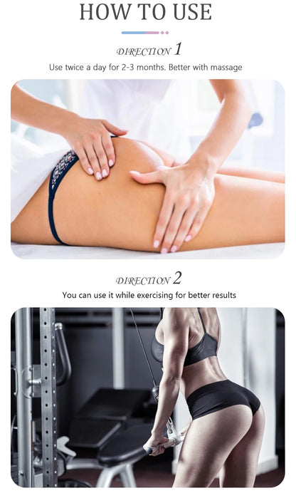Sexy Butt-Lifting Essential Oil Jasmine Lifting Firming Skin Increase Hips Improve Sagging Body Massage Private Care Up 32ml