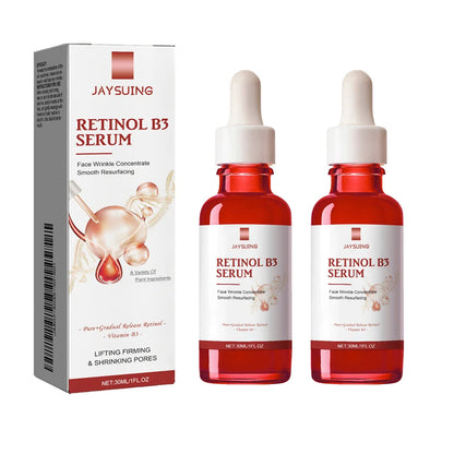 Retinol Facial Essence Fade Fine Line Face Serum Anti-Aging Pore Minimizing Hydrating Brightening Skin Treatment for Women Men