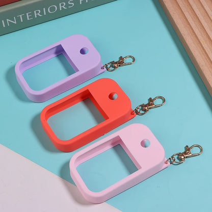 New Universal Silicone Sleeve Reusable Hand Sanitizer For 30ml Card Spray Bottle With Silicone Sleeve Separate Bottle