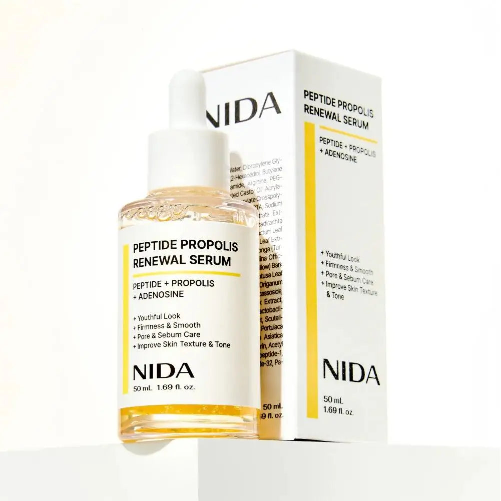 NIDA Peptide Propolis Revitalizing Serum Reduce Dryness Eye Cream Repair Damage Moisturizing Gentle Nourishing Skin Care Cream