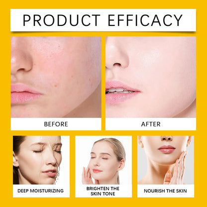 Turmeric Vitamin C Anti-Aging Cream Moisturizing Anti-Wrinkle Collagen Hyaluronic Acid Cream Skin Care Cosmetics 50g