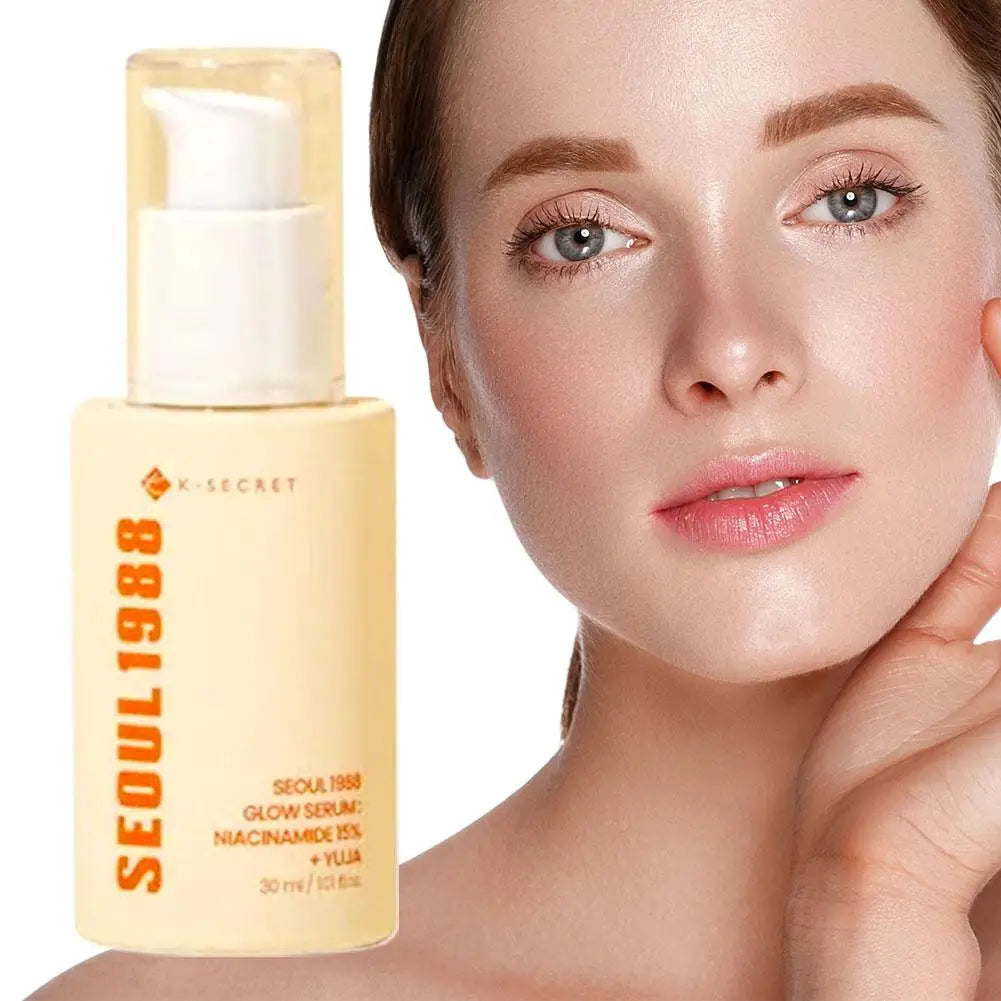 30ml Seoul 1988 K-SECRET Serum 15% Niacinamide Yuja, Hydrating Brightening Glow Facial Skincare Grapefruit Essence