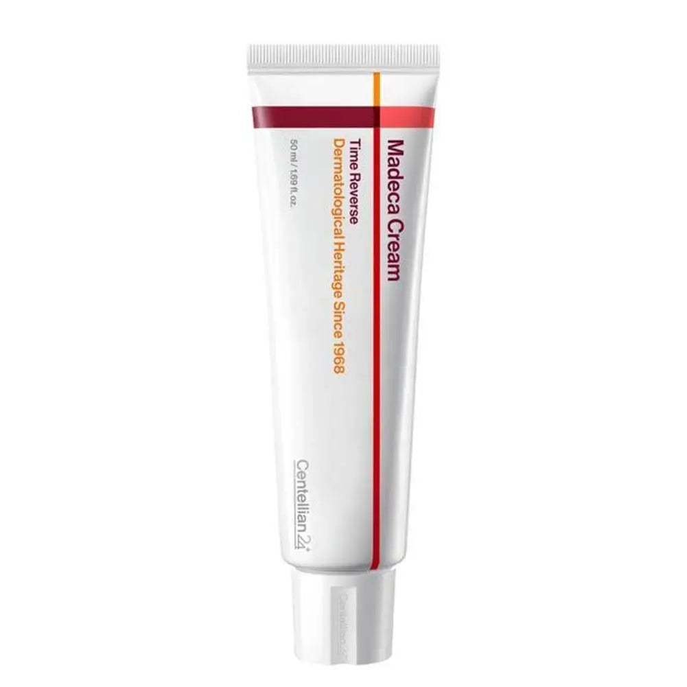 Madeca Time Reverse Cream 50ml Korean Anti-Aging Face Moisturizer with Centella Asiatica Reduces Wrinkles Firms Hydrates