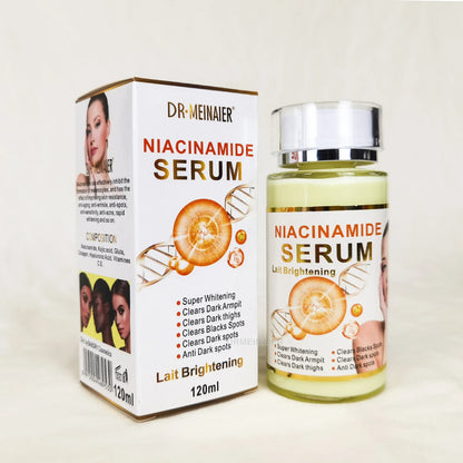 120ml Arbutin Nicotinamide Whitening Face Serum Elasticizing Serum Original Solution Moisturizing Firming Face Skin Care