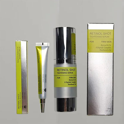 Retinol Shot Eye Cream Anti-aging Eye Serum for Dark Circles Wrinkles Hydrating Essence Firming Treatment Gentle Vitamin C Serum