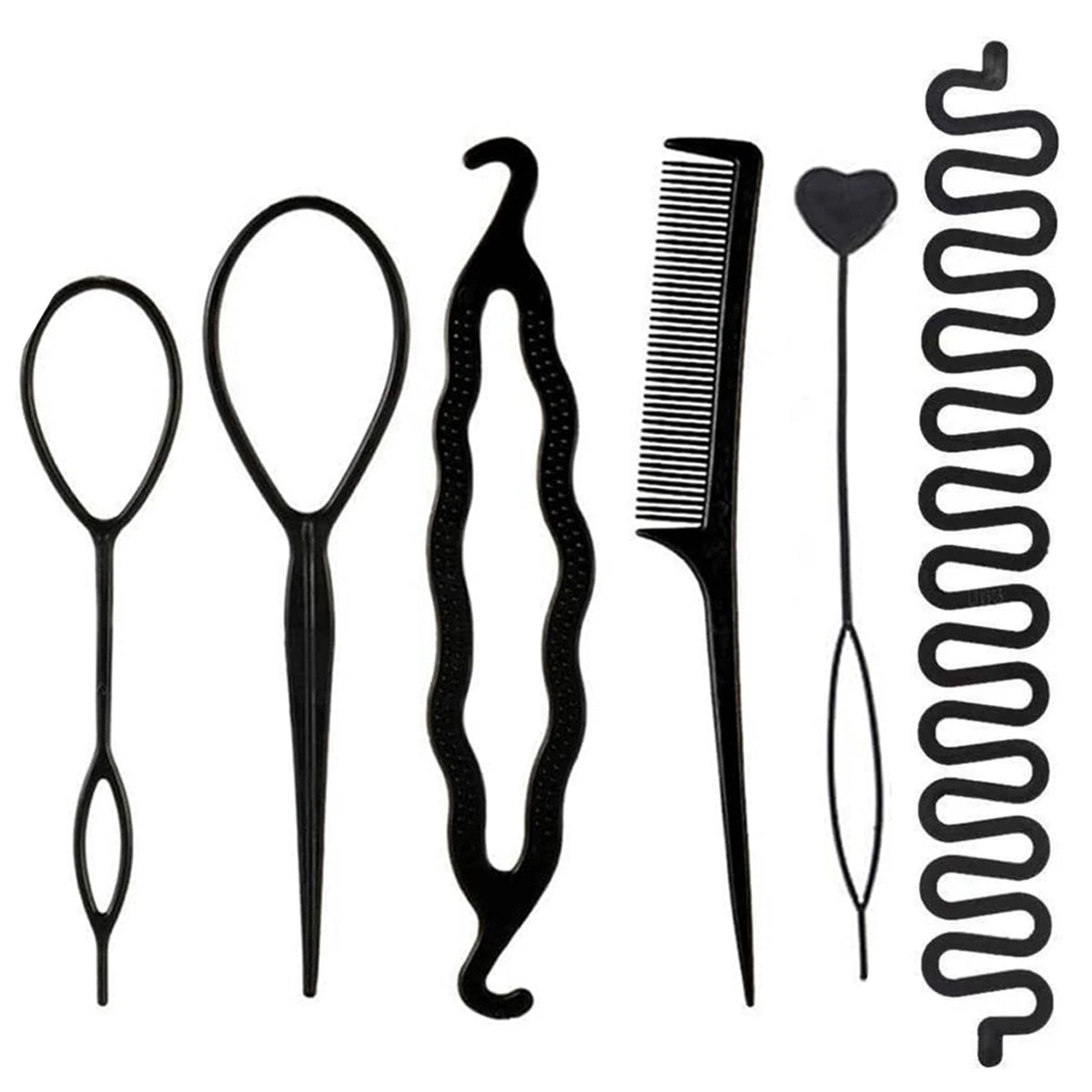 Centipede Braid Hair Tool Lazy Bun Maker Hair Accessories Kit French Braid Tools Hair Braiding Accessories for Women Hair Stylin