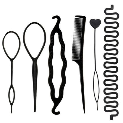 Centipede Braid Hair Tool Lazy Bun Maker Hair Accessories Kit French Braid Tools Hair Braiding Accessories for Women Hair Stylin