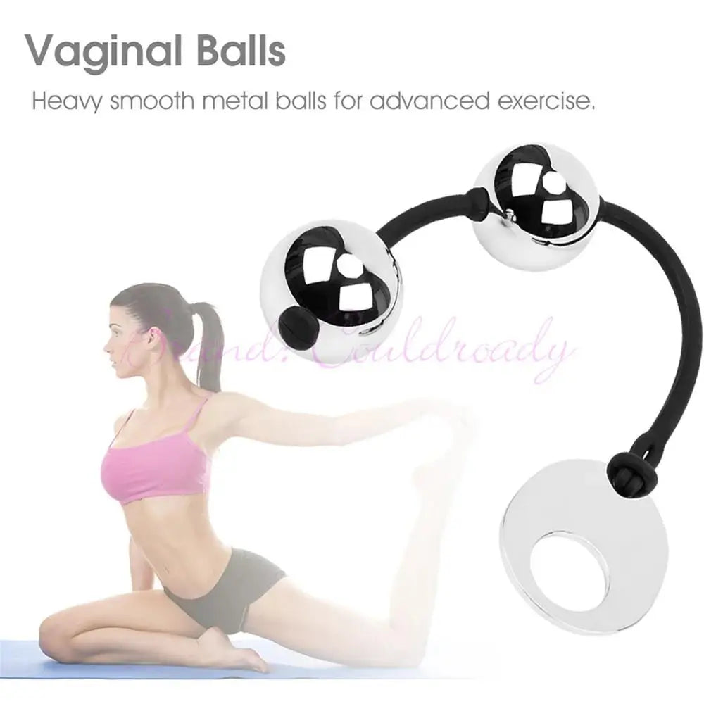 3 Size Erotic Weighted Vaginal Egg Chinese Geisha Kegel Geishaball Kegel Exerciser Metal Ben Wa Ball Anal Beads Buttplug