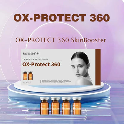 Sanendi Cocktail Serum for Facial Ampoule Hyaluronic Acid Dermapen Purifying Hydrating Skinbooster Korean Skincare Set 7ML*5Vial