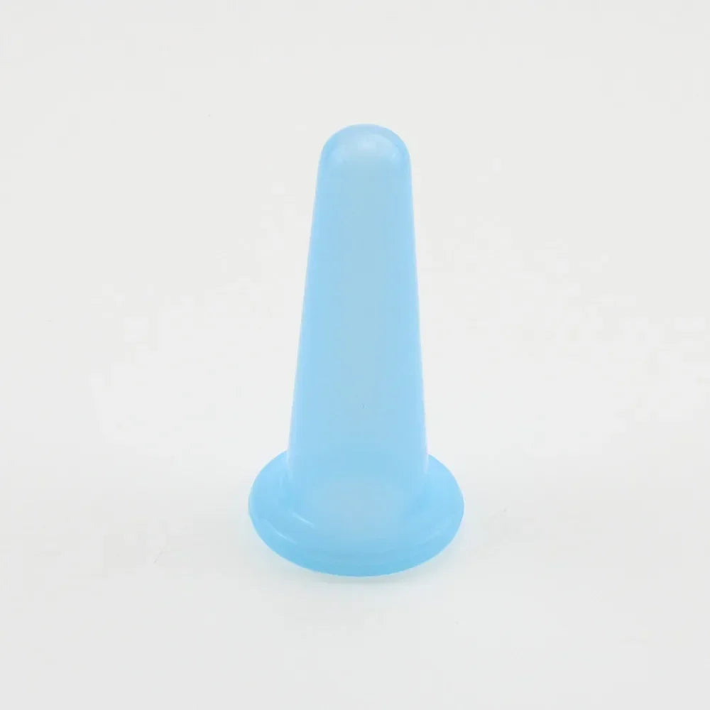 Vacuum Cupping Glass Jar Cellulite Massager For Face Acupuncture Facial Suction Cups Face Neck Lift Skin Scraping Beauty Tool