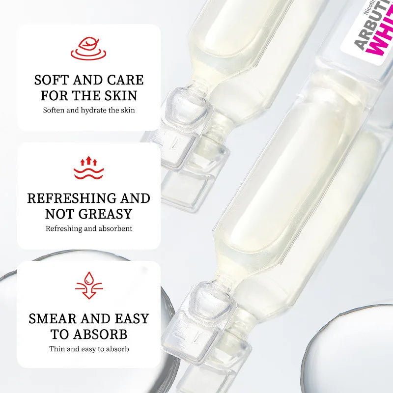 Niacinamide Whiten Serum Arbutin Facial Serum Glass Clarifying Dull Skin Moisturizing Multi-Effect Brightening Korean Skin Care