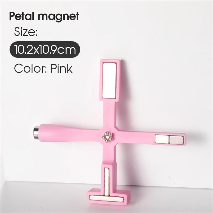 RSNAIL 4 in 1 Cat Eye Nail Magnet 3D Love Heart Nail Magnet Tool Green Multifunctional Nail Magnetic Stick for DIY Gel Polishing