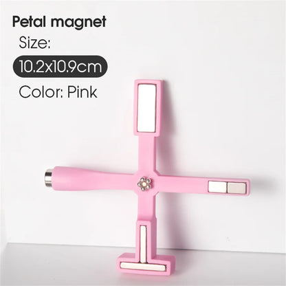 RSNAIL 4 in 1 Cat Eye Nail Magnet 3D Love Heart Nail Magnet Tool Green Multifunctional Nail Magnetic Stick for DIY Gel Polishing