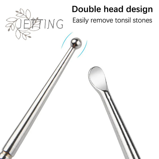 Hot 1Pc Tonsil Stone Removal Stainless Steel Remover Ear Wax Remover Tool Mouth Cleaning Care Tools Health Care