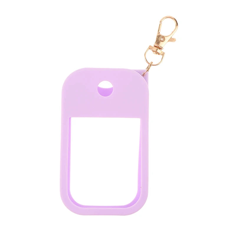 New Universal Silicone Sleeve Reusable Hand Sanitizer For 30ml Card Spray Bottle With Silicone Sleeve Separate Bottle