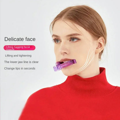 V-shaped Chin Trainer, Facial Neck Trainer, Facial Lifting and Tightening Portable Facial Trainer
