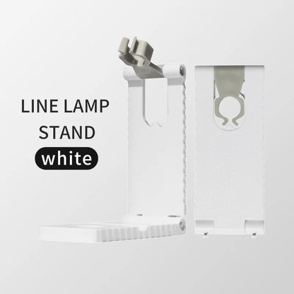 LINMANDA Handheld UV Nail Lamp Holder Foldable Nail Lamp Holder Suitable for at-Home Gel Nail and Nail Polish Application