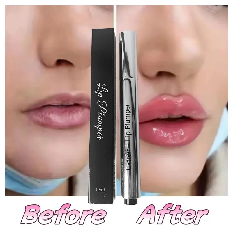Plumping Lip Shot Lip Balm Oil Plumper Nourishing Anti Wrinkle Moisturizing Ultimate Sexy Beauty Care Gloss Makeup