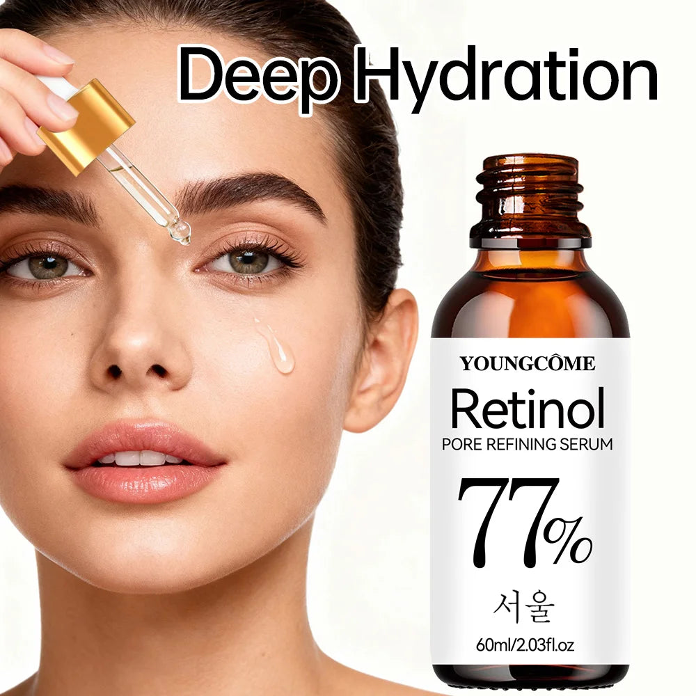 Retinol Facial Wrinkle Alleviating Essence Remove Dark Spot Collagen Brightening Facial Essence
