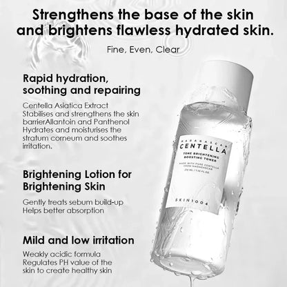 Skin1004 Centella White Crystal Toner - 90% Madagascar Centella Asiatica, Brightening & Hydrating, Refreshing Water Essence for