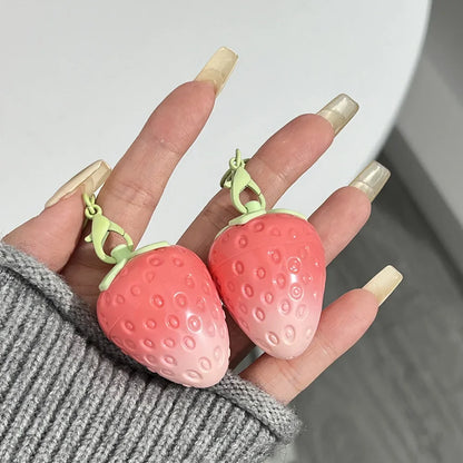 Moisturizing Strawberries Warm Color Changing Lipstick Long Lasting Moisturizing Nourishing Lip Balm Cute Cat Lipgloss Cosmetics