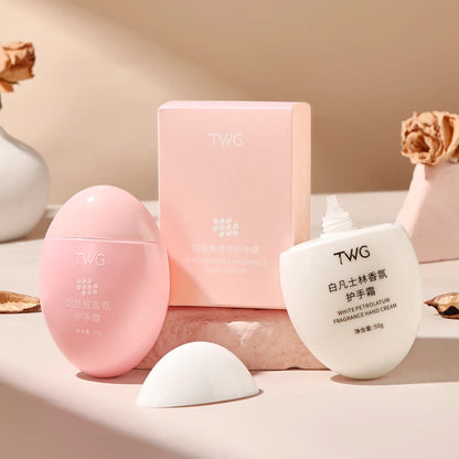 TWG Moist Hand Cream Egg Shaped Hydrating Essence Multi-purpose Fine Fragrance Hand Cream Hands Care Beauty Skincare Women