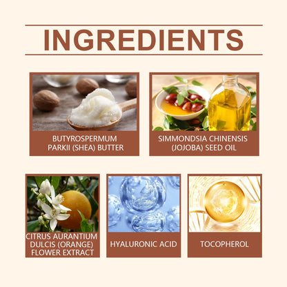 Shea Butter Moisturizing Cream Soft Smooth Skin Care Nourishing Body Butter Intense Hydration for Dry & Rough Skin Body Care