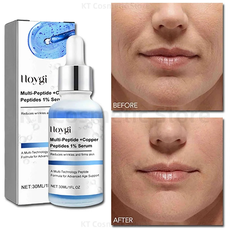 Multi-Peptide +Copper Peptides 1% Serum Firming Lifting Fade Fine Lines Anti Aging Wrinkles Moisturizing Face Skin Care Korea