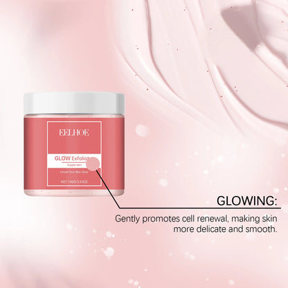 Facial Brightening Scrub - A Gentle Facial Scrub for Exfoliating, Cleansing, Leaving Skin Smooth and Restoring Its Radiance