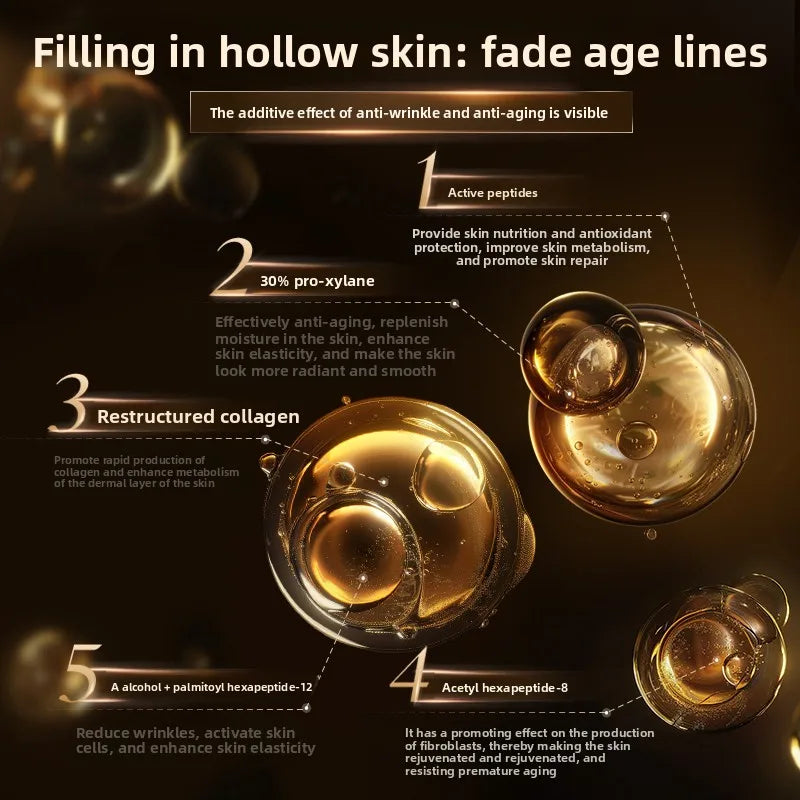 RUYI Noble Lady Cream Nude Makeup Firming Brightening Moisturizing Anti-wrinkle Concealing Natural Face Cream Beauty Skin Care