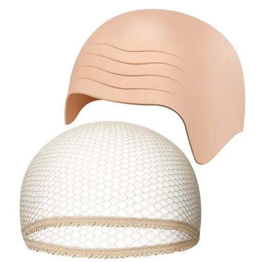 Syhood Halloween Bald Cap Makeup Latex BaldHead Wig Caps Bald Hat Cosplay Costume for Adults