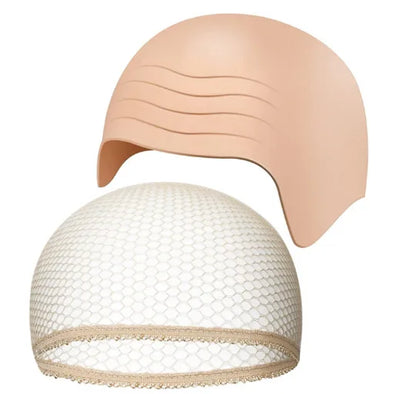 Syhood Halloween Bald Cap Makeup Latex BaldHead Wig Caps Bald Hat Cosplay Costume for Adults