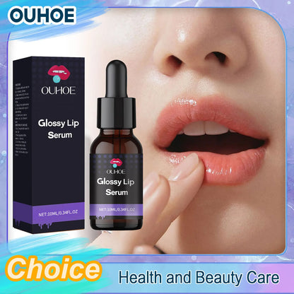 Moisturizing Lip Serum Remove Dark Lips Repair Fine Line Dryness Brighten Lightening Exfoliator Plumper Clear Lip Gloss Essence