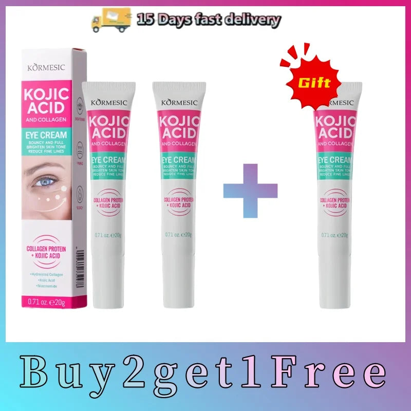 Instant Eye Bag Removal Cream Collagen Anti-Wrinkle Firming Skin Fade Fine Lines Anti Dark Circle Puffiness Brighten Eye Care