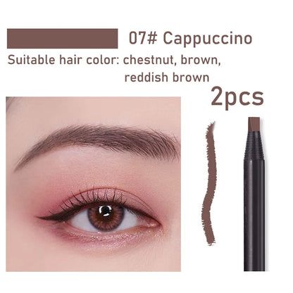 1pcs Long-lasting Waterproof Eyebrow Pencil Off with Brush Microblading Permanent Makeup Tools Pull Cord Peel-off Brow Pencil