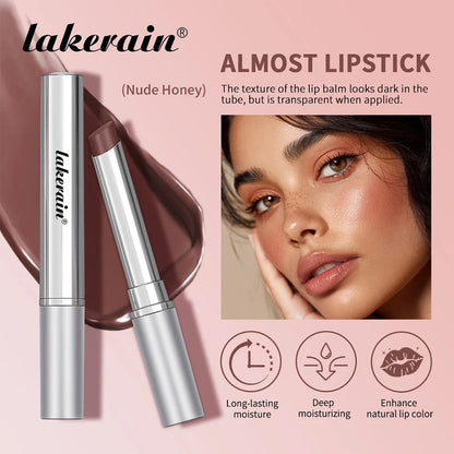 Honey Lipstick Tinted Lip Balm Lip Stain Moisturizing Nourishing Long-Lasting Lipstick for All Skin Tones Natural Woman Makeup